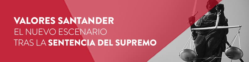 Sentencia de los valores Santander