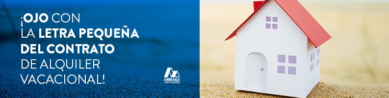alquiler vacacional