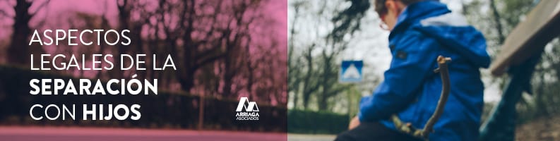 separación con hijos pequeños