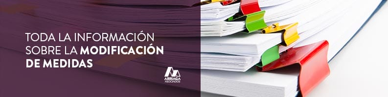 modificacion de medidas pension de alimentos