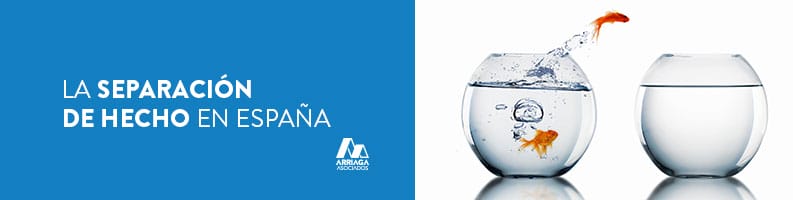 que es separacion de hecho